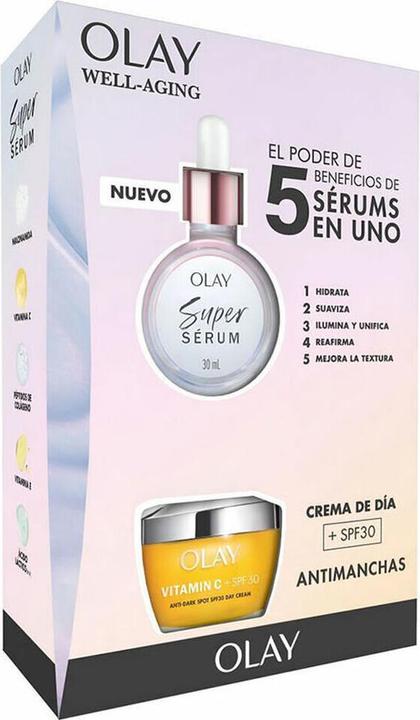 Olay Vitamin C Spf 30 Set Of 2 Pieces (SPF 30, 50 ml)