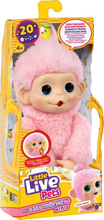 Produktbild Little LLP my baby monkey minis, ast.3 (30.78 cm)