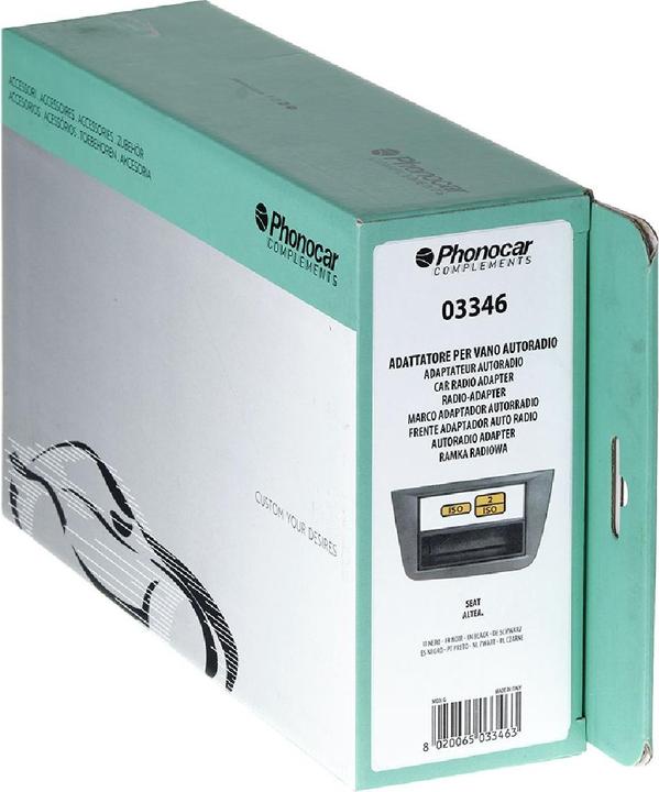 Produktbild Phonocar Kit Radioblende schwarz Seat