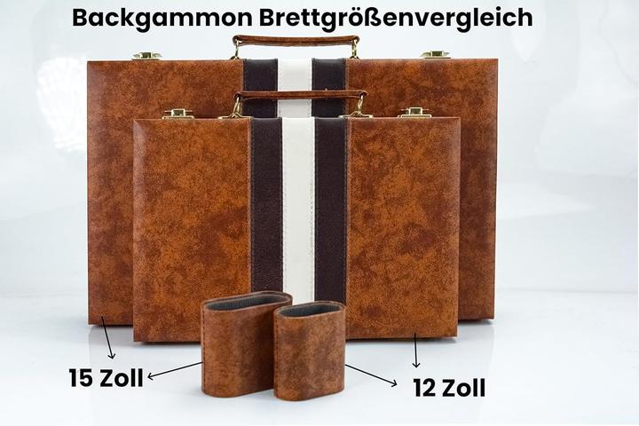 Produktbild Bucher&Rossini Backgammon Spielset