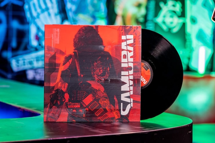 Actual product image DEVplus Cyberpunk 2077 Original Vinyl Soundtrack Score and Samurai Vinyl 3LP