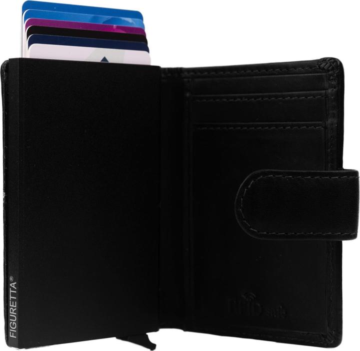 Produktbild The Chesterfield Brand Loughton -korttikotelo, musta