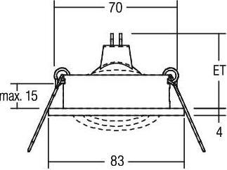 Produktbild Brumberg Einbau-Strahler