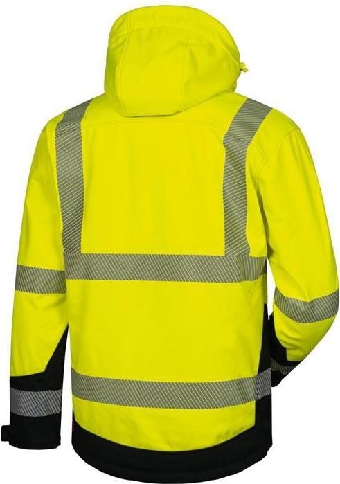 Produktbild Elysee Warnschutz-Softshelljacke Melvin Grösse XL gelb/schwarz (XL)