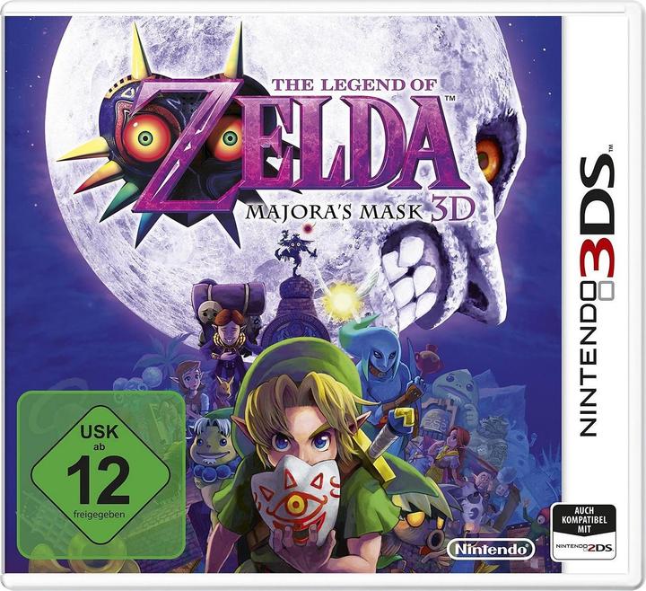 Immagine prodotto Nintendo La leggenda di Zelda - La maschera di Majora 3D (3DS, 2DS, 3DS XL, DE, IT, FR, EN)