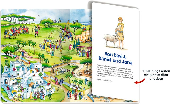 Actual product image My big bible colouring book (German)