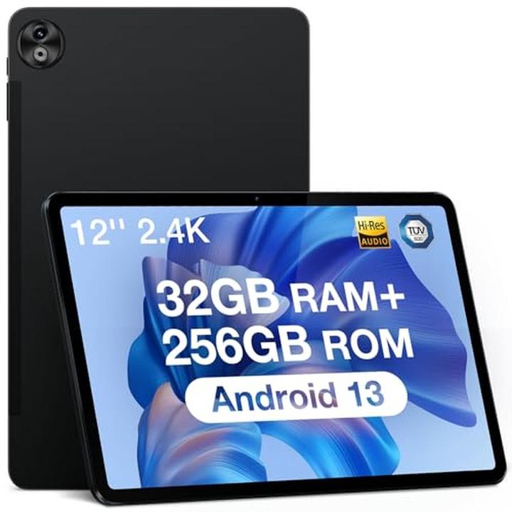 Produktbild Doogee T20 Ultra (Tablette 4G - 12", 256 Go, 12 Go RAM) Noir (4G, 12", 256 GB, Schwarz)