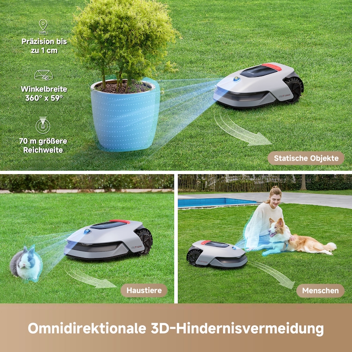 Actual product image Dreame A1 Pro (2000 m², Without boundary wire)
