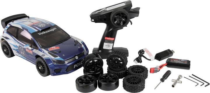 Image du produit Amewi Hyper Go Volkswagen Polo R WRC Rallye/Drift RTR (RTR Prêt à fonctionner)