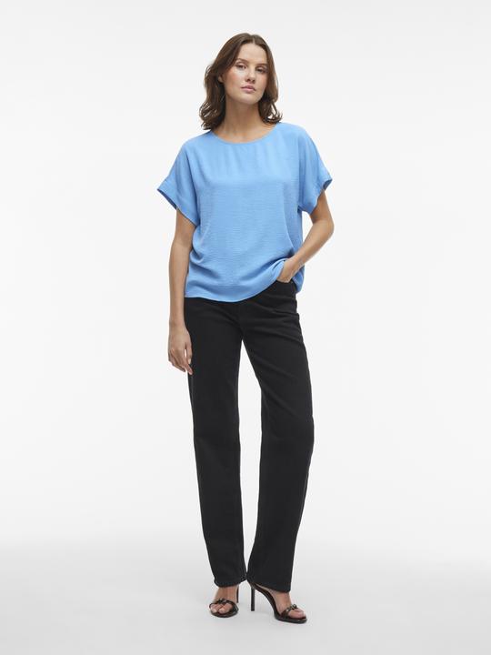 Produktbild Vila Rundhals Oberteil mit kurzen Ärmeln (34)