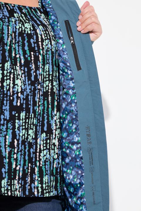 Produktbild Ulla Popken HYPRAR Funktionsjacke, wasserdicht, A-Linie, Kapuze (42, 44)