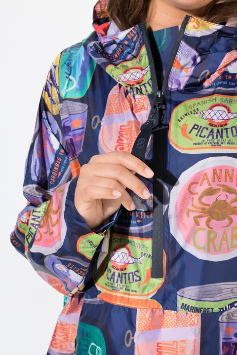 Produktbild Laurasøn Funktions-Regencape, Unisex, Print, Kapuze (One Size)