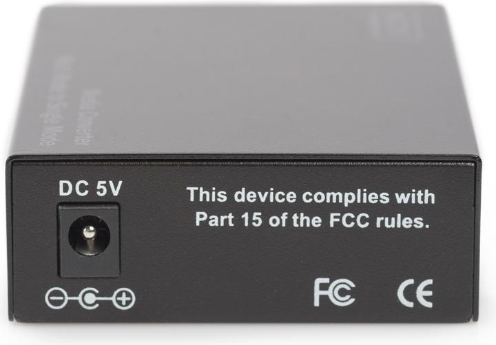 Image du produit Digitus Convertisseur de média multimode à monomode Gigabit SC à SC Longueur d'onde 850nm 1310nm jusqu'à