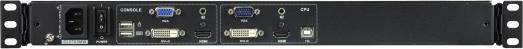 Produktbild Aten CL6700MW 1U Schwarz Tastatur/Video/Maus (KVM)-Switch