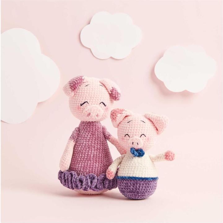 Actual product image Rico Design Wool Ricorumi Nilli Nilli Pink, Pack size: 1 (65 m)