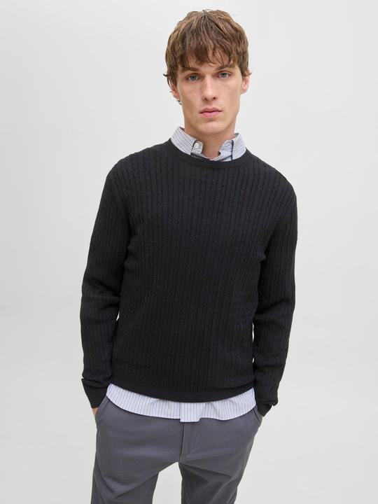 Produktbild Jack & Jones Jjeemil Knit Cable Crew Neck Noos (L)