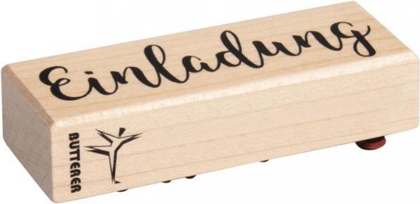 Image du produit Rayher Tampon "Invitation", 3x9cm