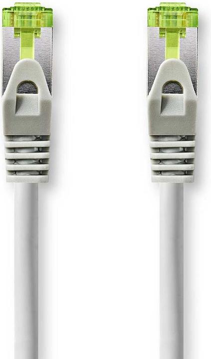 Nedis Cat 7 Kabel- S/FTP- RJ45 Stecker-- 2.0 m- Rund- LSZH- Grau- (S/FTP, CAT7, 2 m)