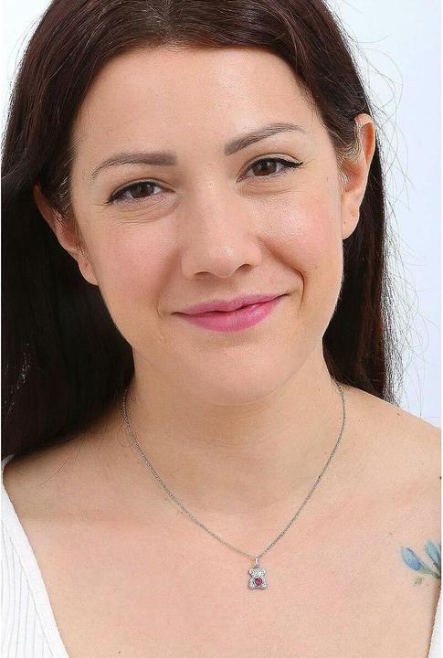 Image du produit Amen Collier Teddy Bear (Argent 925, 45 cm)