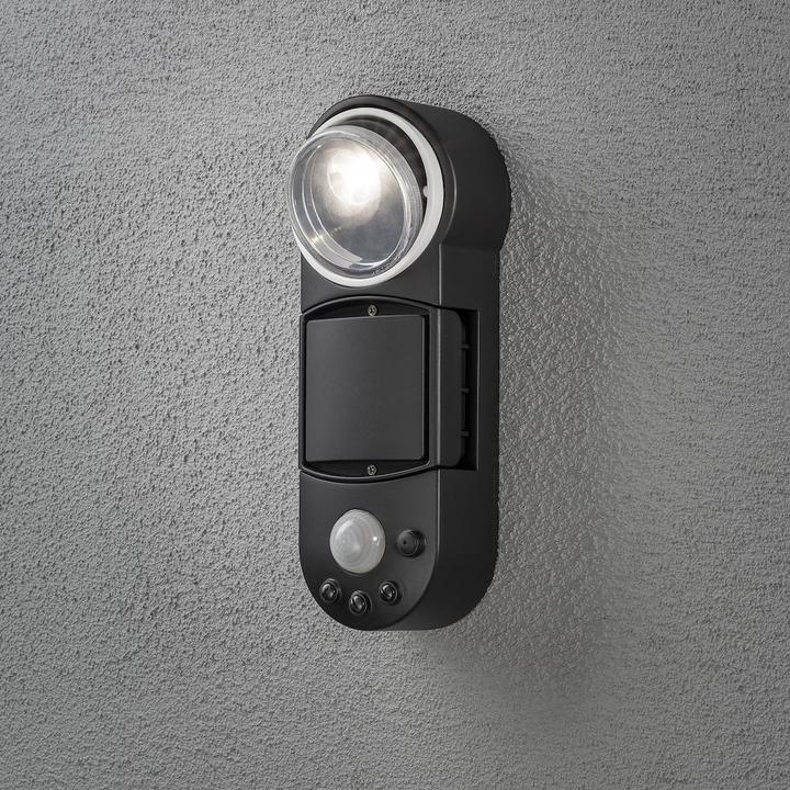 Actual product image Konstsmide LED outdoor spotlight with motion (150 lm, IP44)