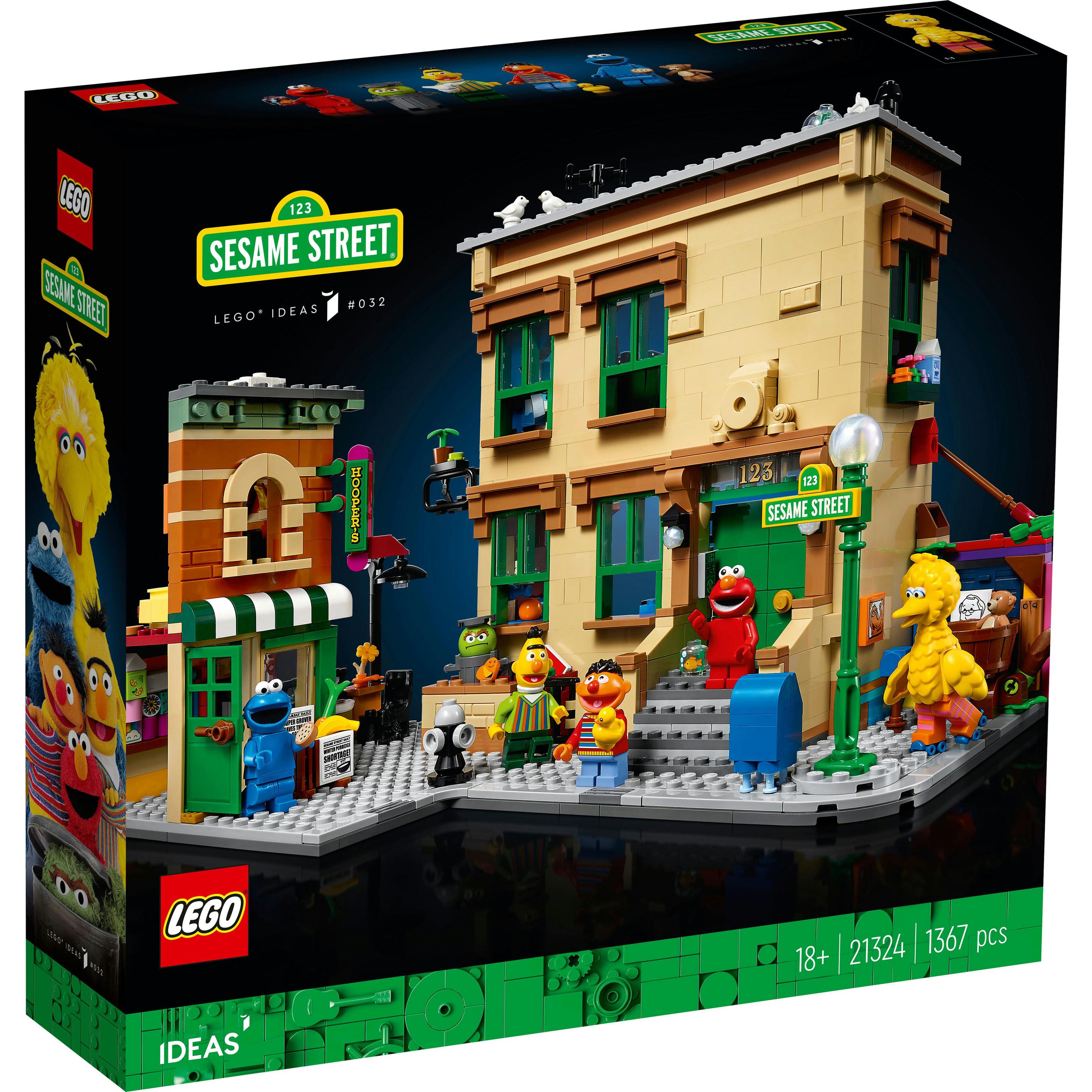 Thumbnail - LEGO 123 Sesame Street (21324, LEGO Ideas, LEGO Seltene Sets)