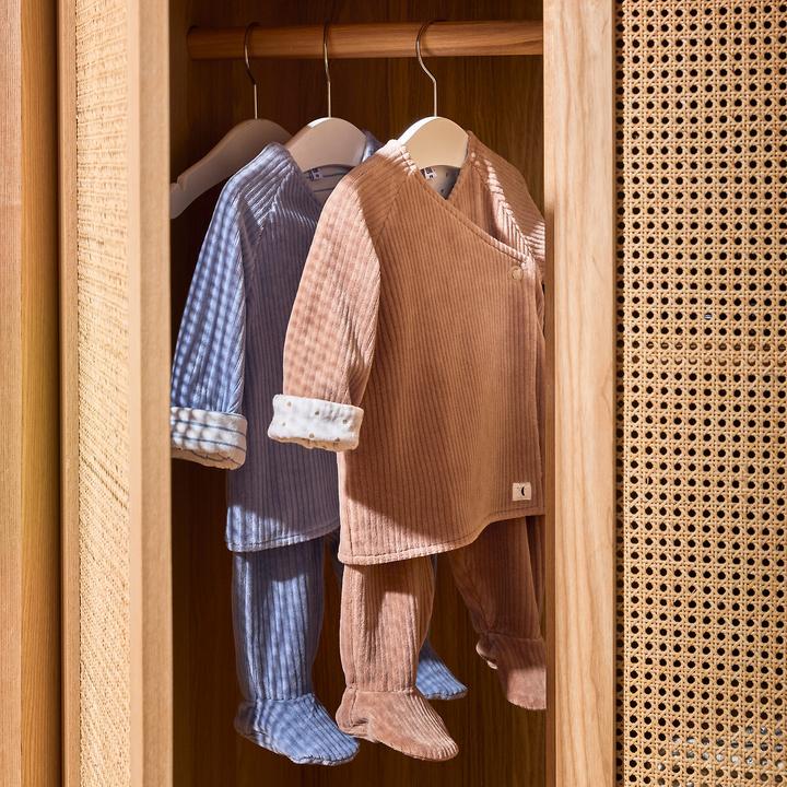 Produktbild La Redoute Collections 2-teiliges Set aus Samt