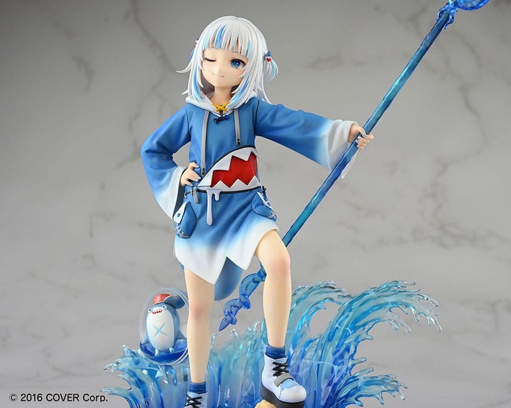 Actual product image Design Coco Hololive Production statuette PVC 1/7 Myth Gawr Gura 24 cm