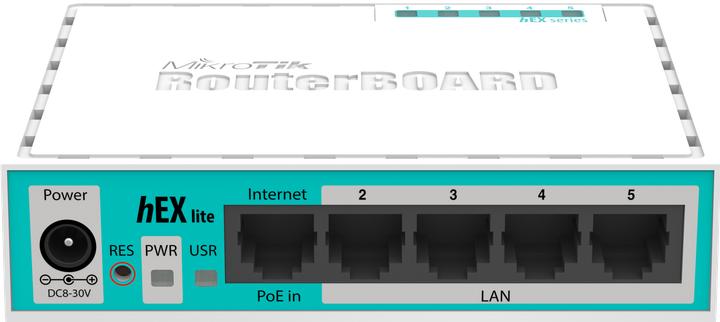 Actual product image MikroTik Router hEX Lite RB750R2