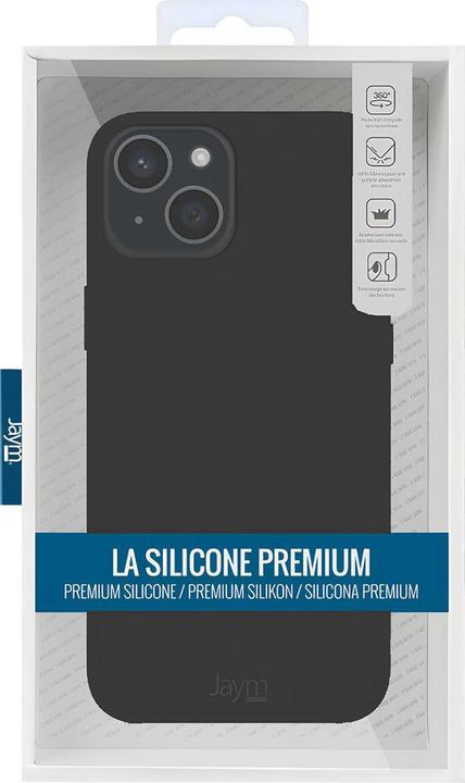 Image du produit Jaym Housse en silicone premium, Série noire (Apple iPhone 15 Plus)