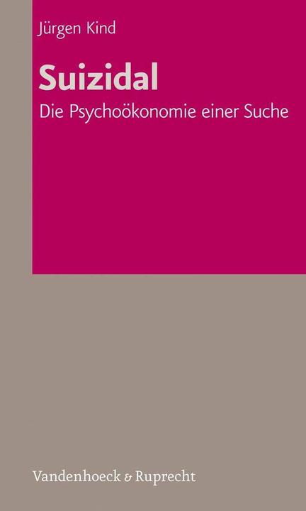 Produktbild Suizidal (Deutsch, Jürgen Kind, 2011)