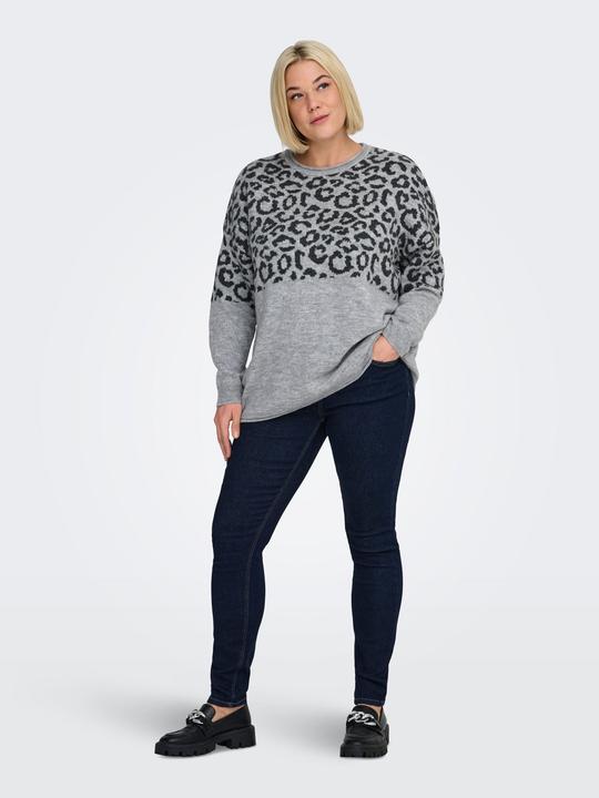 Produktbild Only Carjade Animal L/S O-Neck Knt Noos (S)