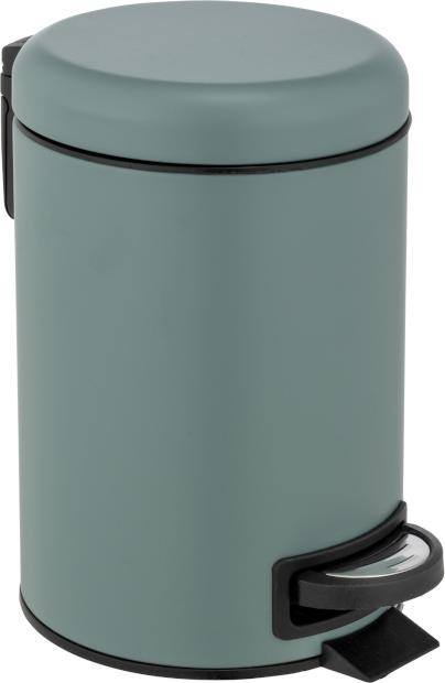 Actual product image Wenko Leman pedal bin, turquoise 3 litre. (3 l)