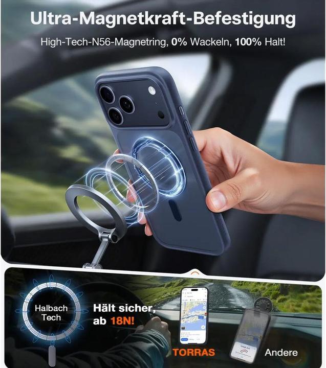 Actual product image Torras Guardian-Magnetic Series (Apple iPhone 17 Pro)