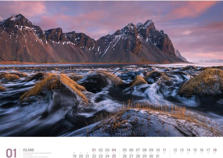 Immagine prodotto Island - Unterwegs zwischen Gletschern und Geysiren Kalender 2026 (Speciale)
