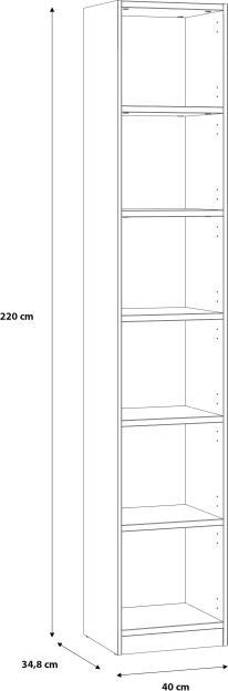 Produktbild Forte Candlekeep (40 x 34.80 x 220 cm)