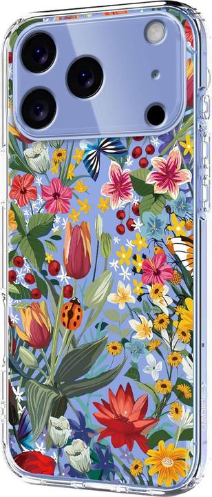 Immagine prodotto Cover-Discount iPhone 17 Pro - Silikon Gummi Hülle Blumen (Apple iPhone 17 Pro)