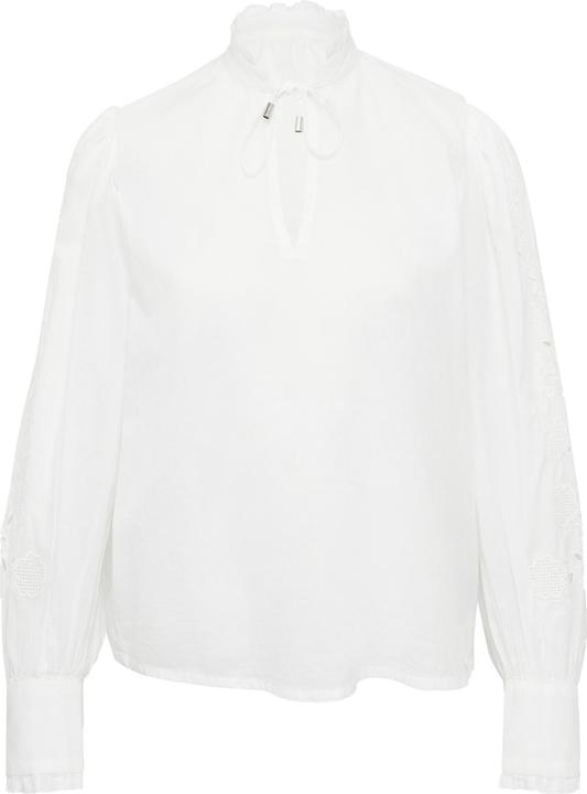 Immagine prodotto S.Oliver Bluse Leichte Baumwollbluse mit Stickerei am Ärmel (42)