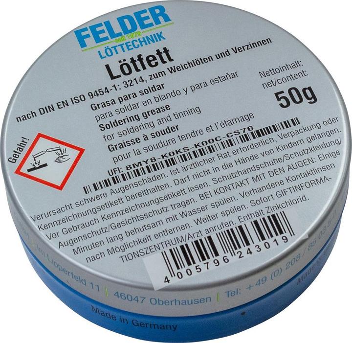 Productafbeelding Felder Soldeervet (Soldeervet)