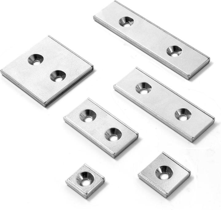 Produktbild Supermagnete Flachleistenmagnet (1x)