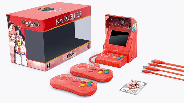 SNK Neo Geo Mini - Samurai Shodown Nakoruru Limited Edition (red)