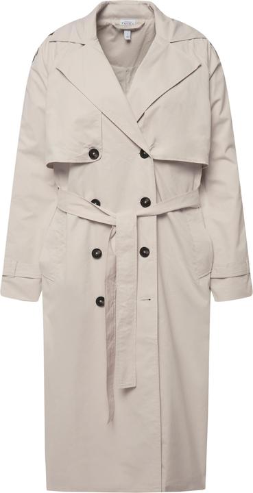 Image du produit Studio Untold Trench-coat oversized avec col à revers et double rangée de boutons, unisexe (XXL)