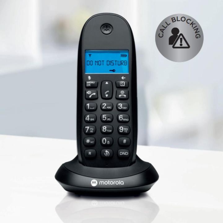 Actual product image Motorola Telefono Inalambrico Dect Digital C1001cb+