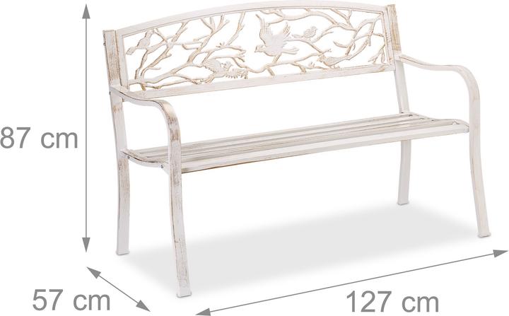 Image du produit Relaxdays Banc jardin