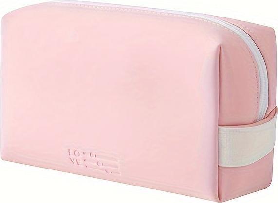 Only-Bags.Store „Love“ Muster Kosmetiktasche, wasserdichte einfache Make-up-Organizer-Tasche, tragbare