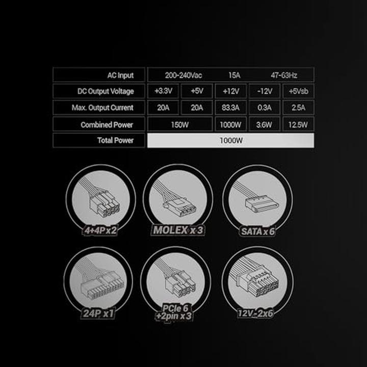 Image du produit Mars Gaming MPB1000PSI (1000 W)