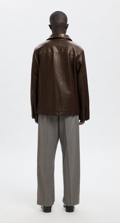 Actual product image Annarr Geknöpfte Lederjacke (M)