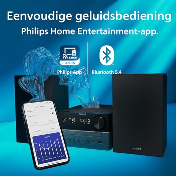 Produktbild Philips TAM3505 Micro System (Bluetooth, CD Player, 1x 20 W)