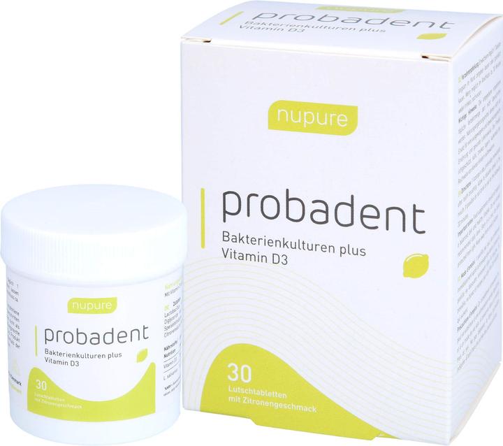 Nupure probadent Probiotique contre la mauvaise haleine Ds 30 pcs (30 x)
