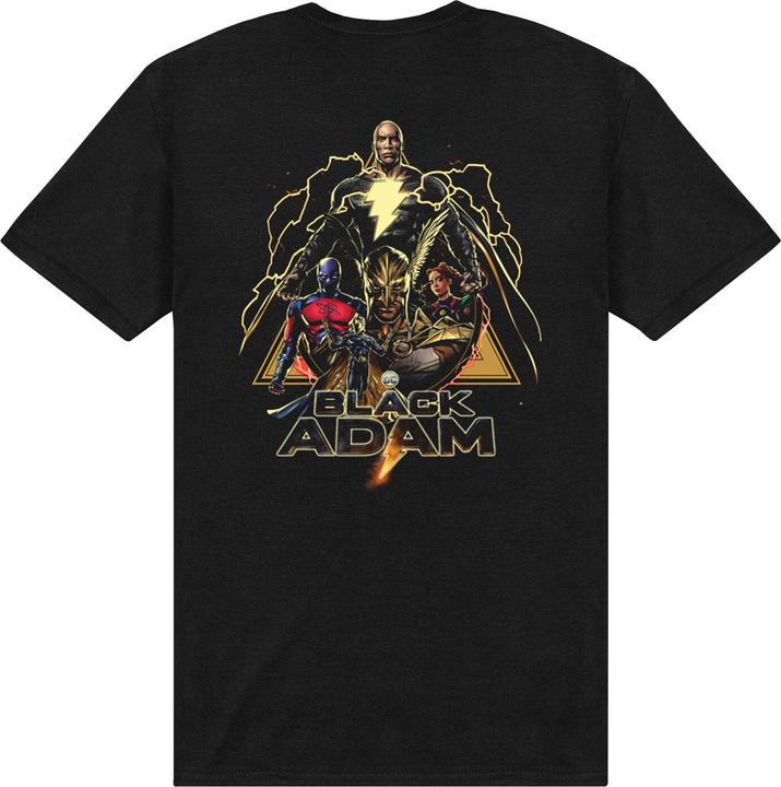 Actual product image Black Adam Unisex Adult T-Shirt (XXL)
