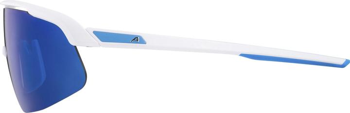 Actual product image ALPINA SPORTS Turbo Pro Youth (White Matt, Blue)